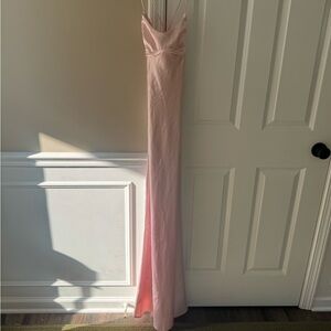 BABYBOO MALIKA MAXI DRESS BLUSH